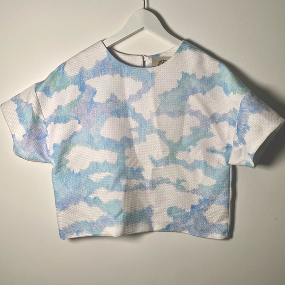 Cloud printed top by Korean Designer - Picture 2 of 5